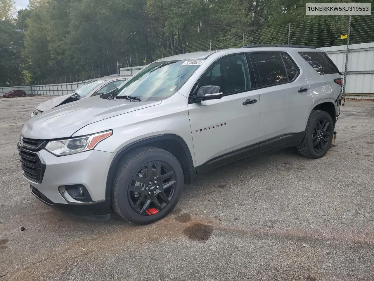 2019 Chevrolet Traverse Premier VIN: 1GNERKKW5KJ319553 Lot: 72468524