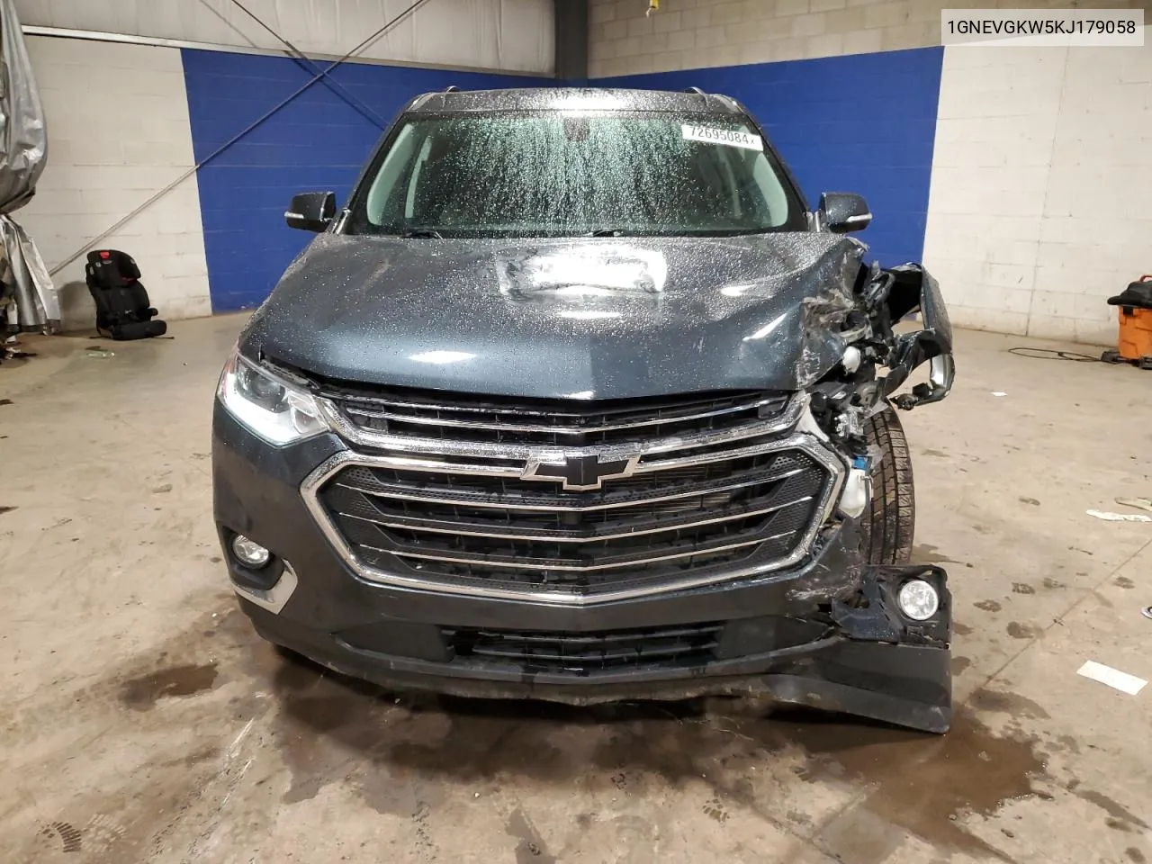 2019 Chevrolet Traverse Lt VIN: 1GNEVGKW5KJ179058 Lot: 72695084