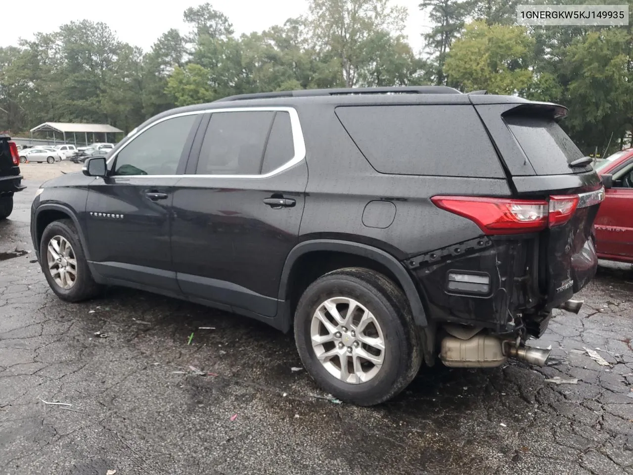 2019 Chevrolet Traverse Lt VIN: 1GNERGKW5KJ149935 Lot: 72957064