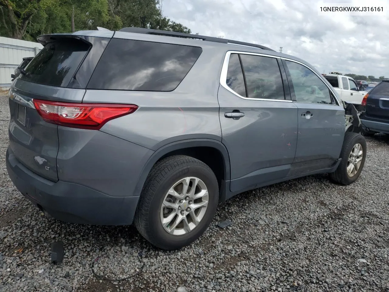 1GNERGKWXKJ316161 2019 Chevrolet Traverse Lt