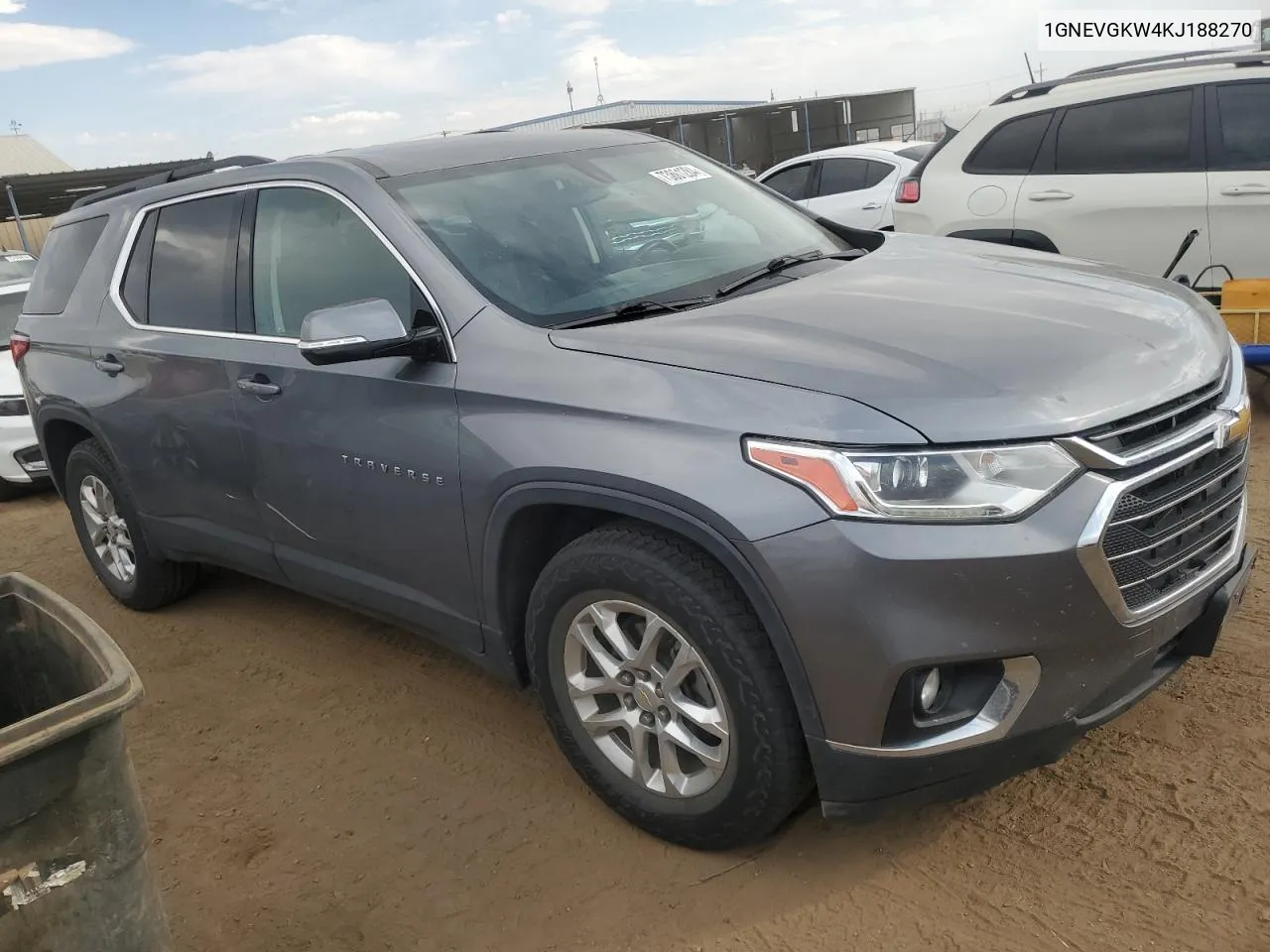 1GNEVGKW4KJ188270 2019 Chevrolet Traverse Lt