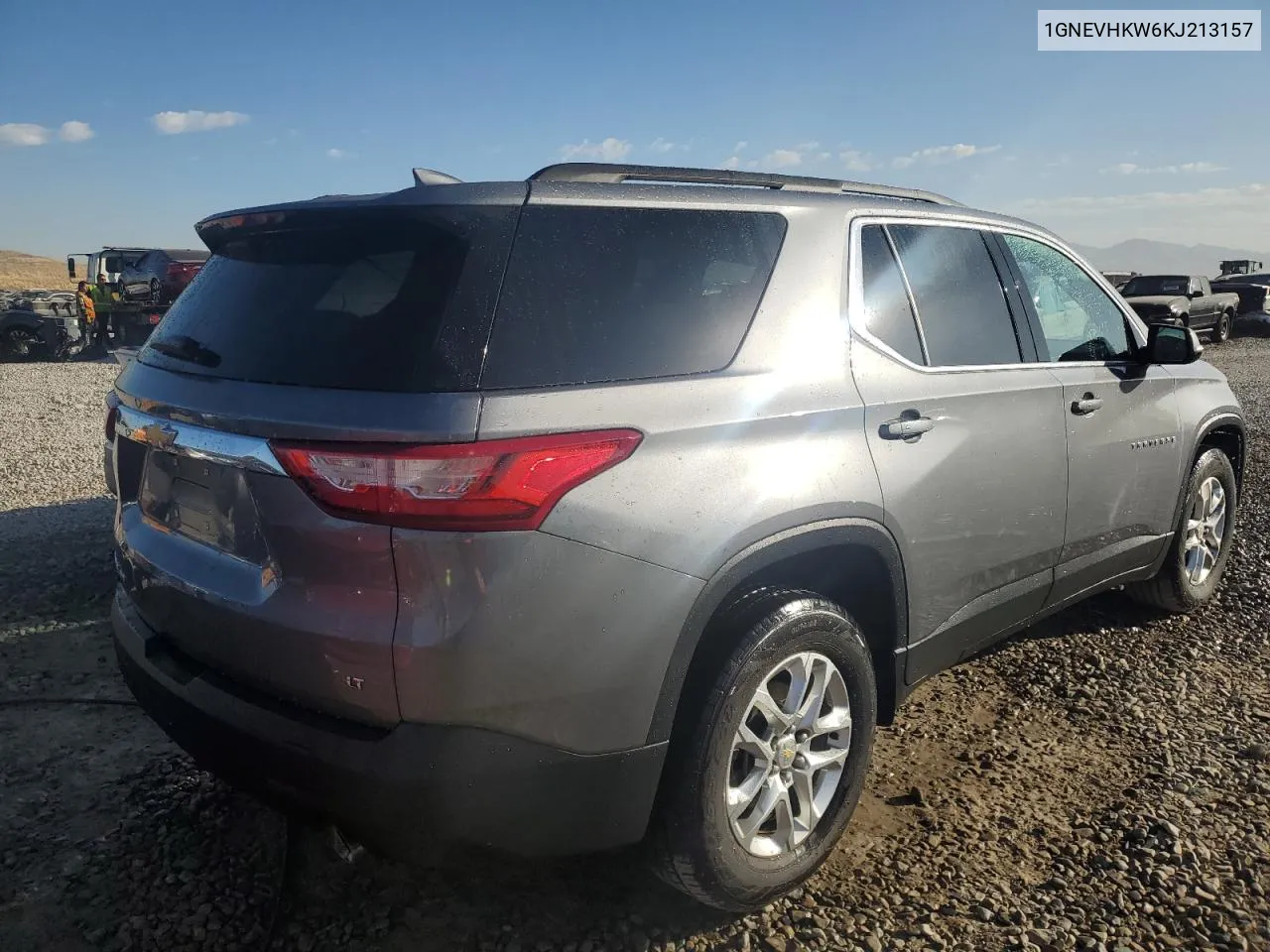 2019 Chevrolet Traverse Lt VIN: 1GNEVHKW6KJ213157 Lot: 74272164