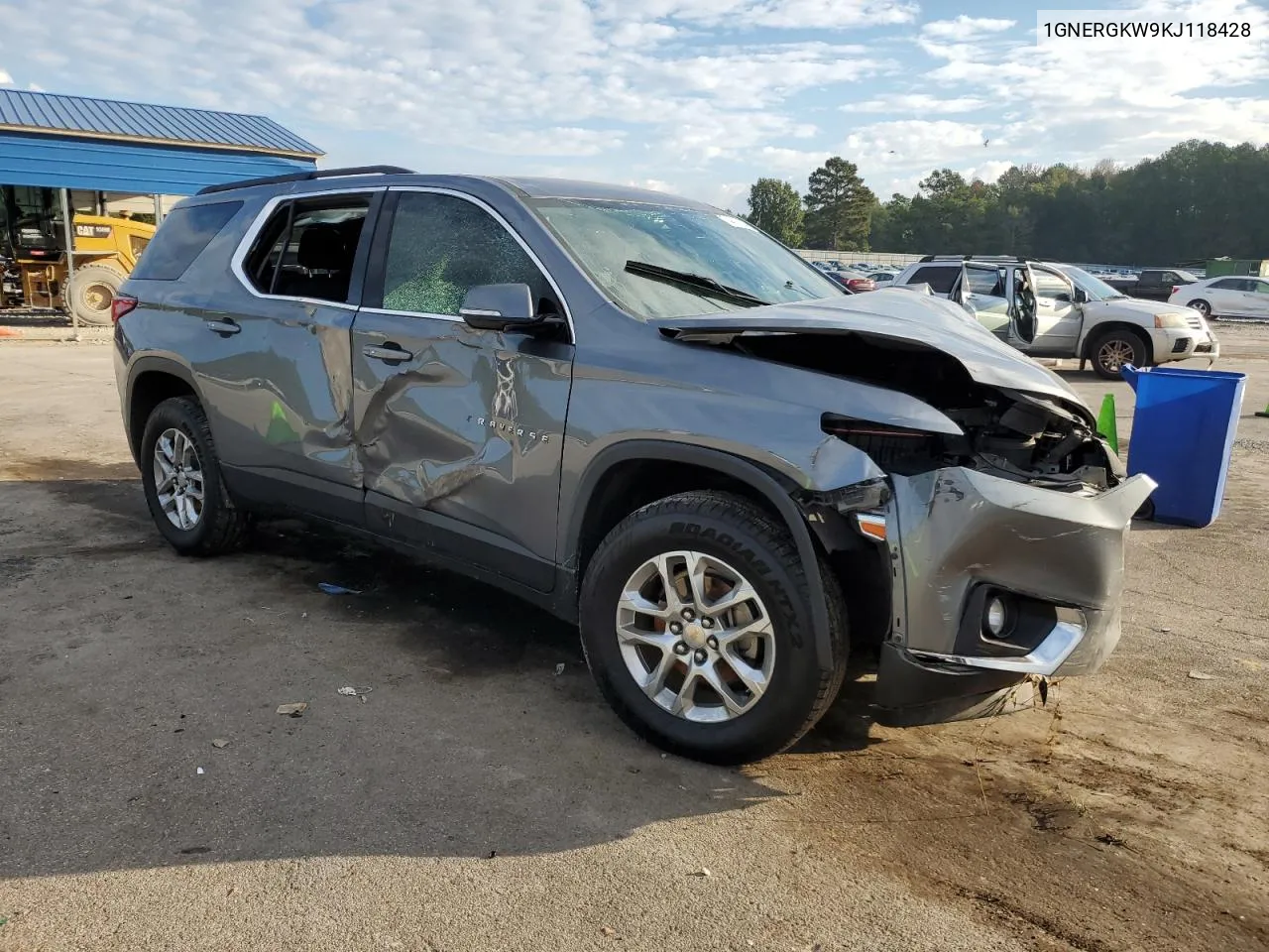 2019 Chevrolet Traverse Lt VIN: 1GNERGKW9KJ118428 Lot: 74433164