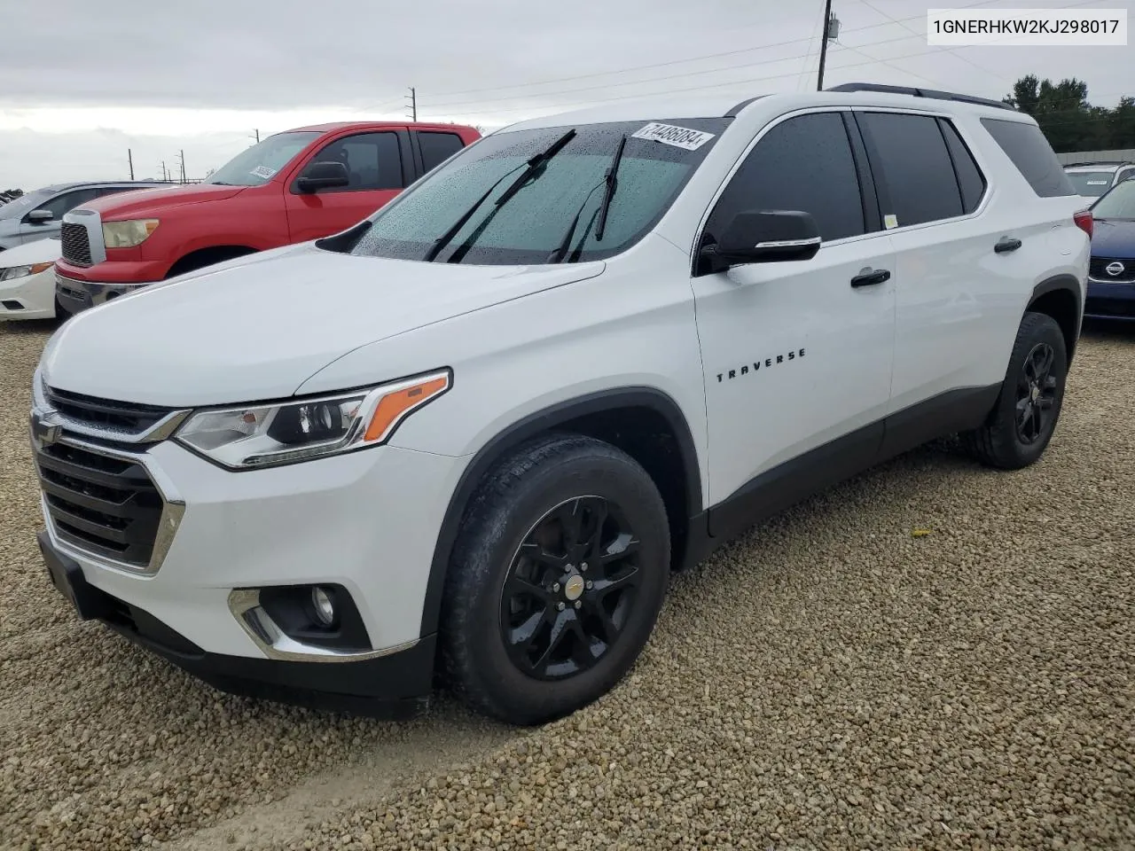 2019 Chevrolet Traverse Lt VIN: 1GNERHKW2KJ298017 Lot: 74486084