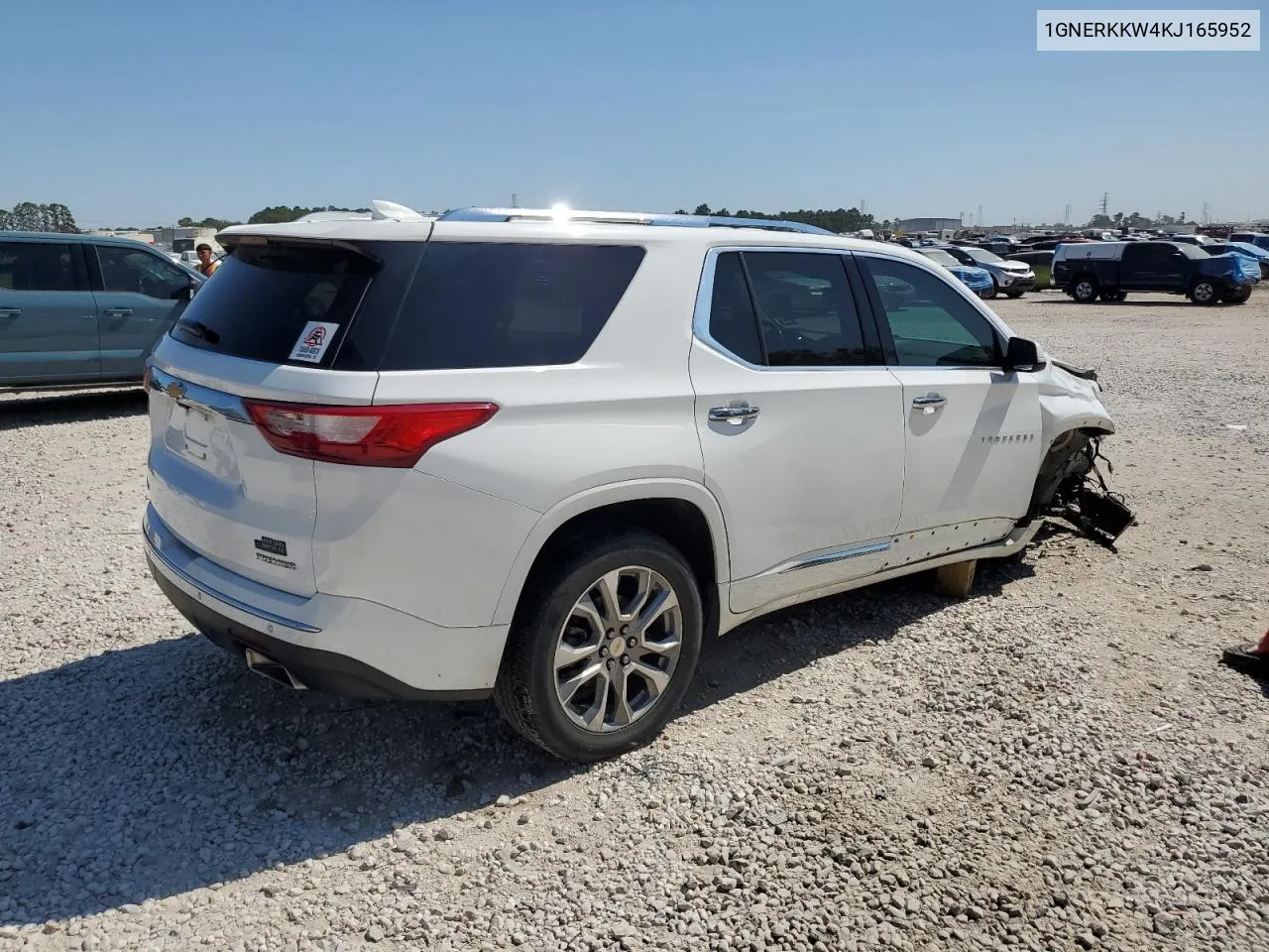 2019 Chevrolet Traverse Premier VIN: 1GNERKKW4KJ165952 Lot: 74807774