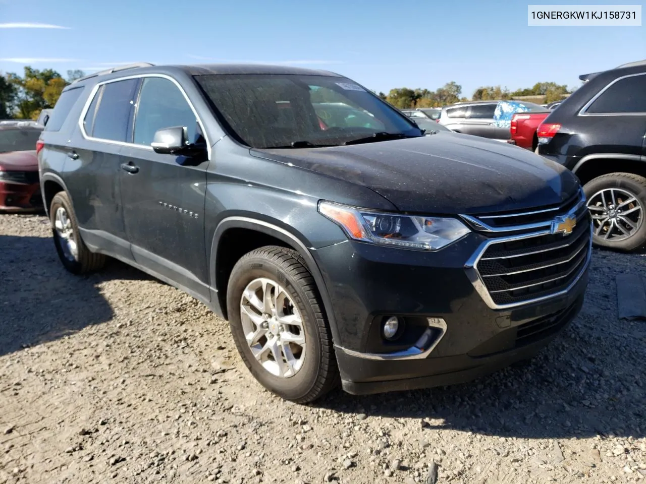 2019 Chevrolet Traverse Lt VIN: 1GNERGKW1KJ158731 Lot: 74815984