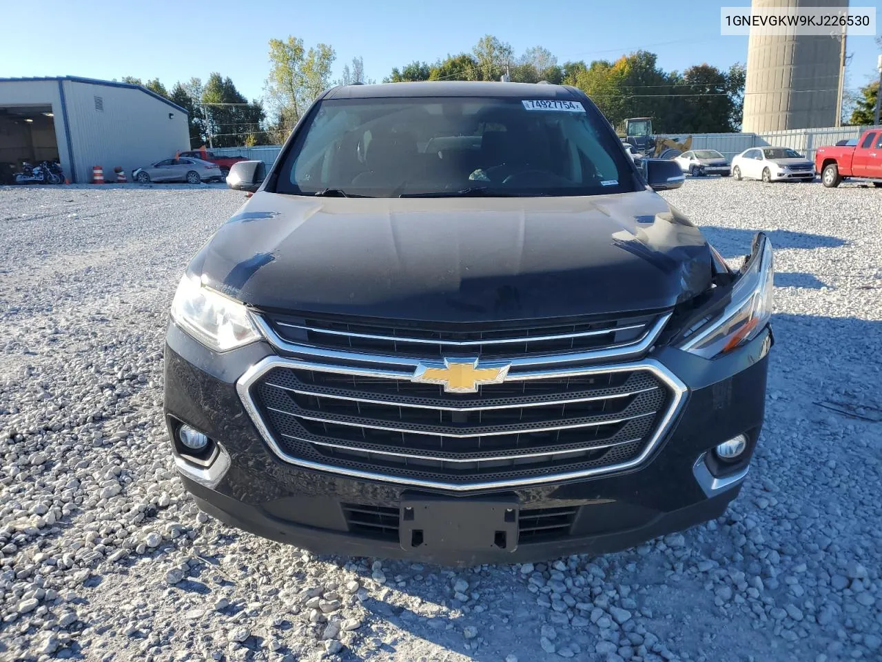 2019 Chevrolet Traverse Lt VIN: 1GNEVGKW9KJ226530 Lot: 74927754