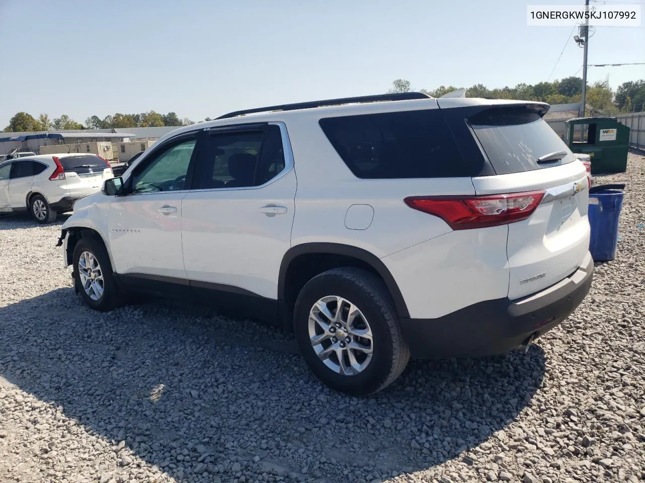 2019 Chevrolet Traverse Lt VIN: 1GNERGKW5KJ107992 Lot: 75148544