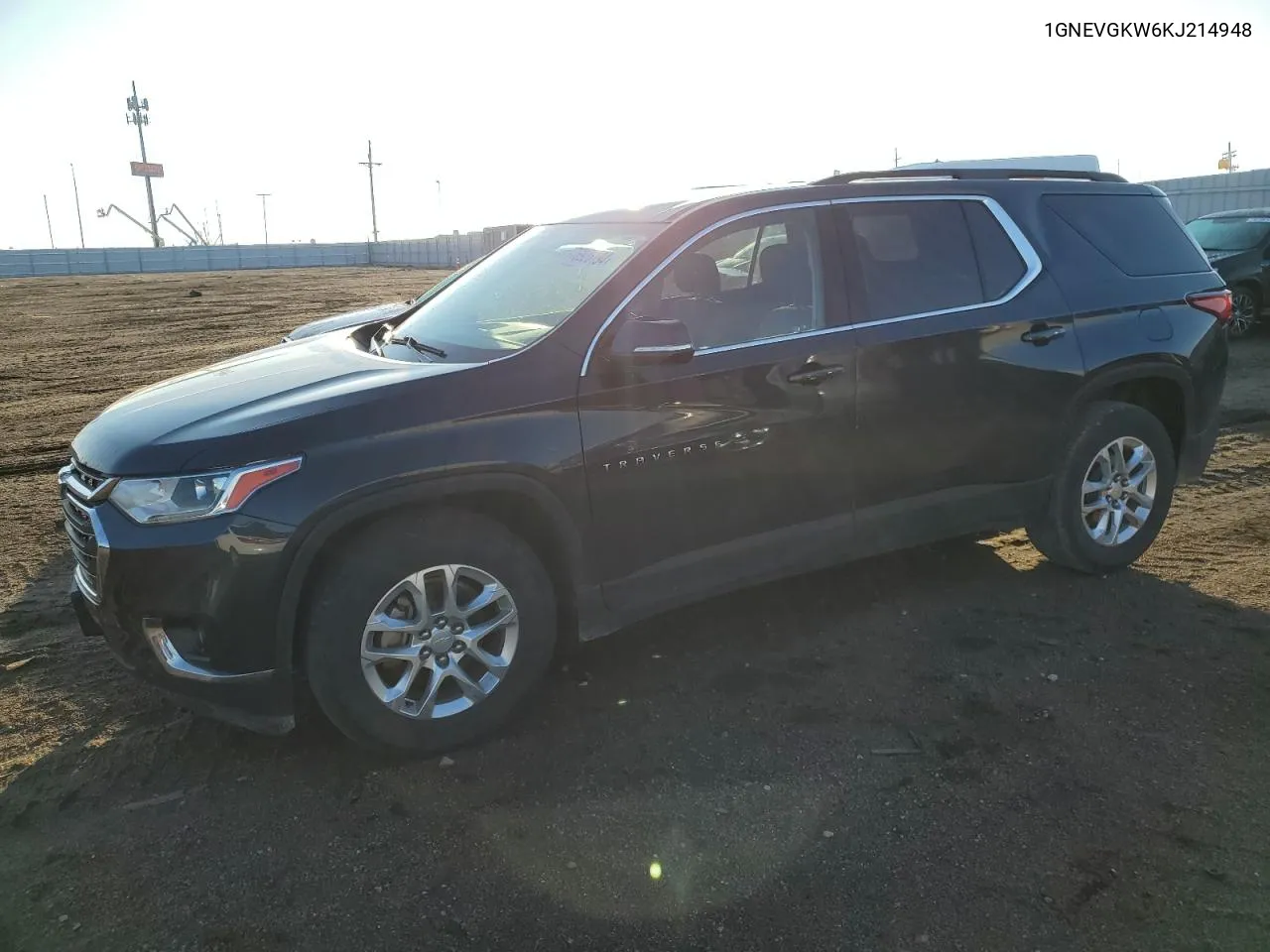 2019 Chevrolet Traverse Lt VIN: 1GNEVGKW6KJ214948 Lot: 76926194