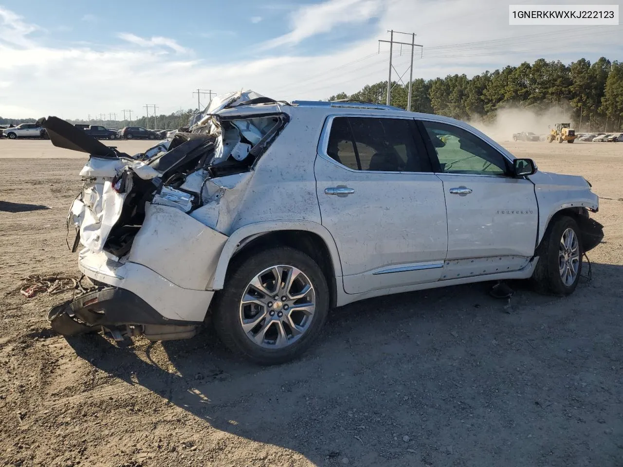 2019 Chevrolet Traverse Premier VIN: 1GNERKKWXKJ222123 Lot: 76943964