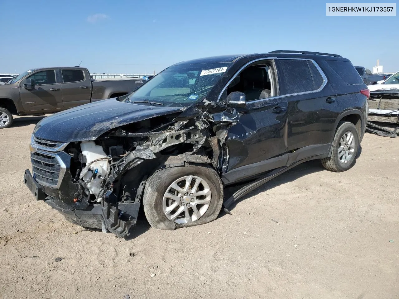 2019 Chevrolet Traverse Lt VIN: 1GNERHKW1KJ173557 Lot: 77022164