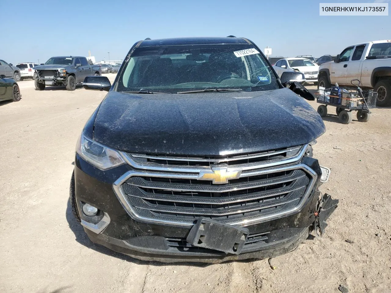 2019 Chevrolet Traverse Lt VIN: 1GNERHKW1KJ173557 Lot: 77022164