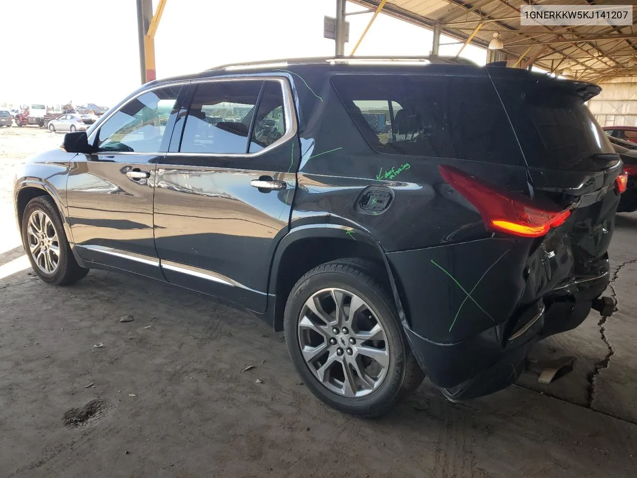 2019 Chevrolet Traverse Premier VIN: 1GNERKKW5KJ141207 Lot: 77162014