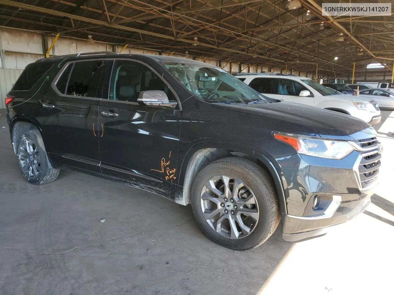 2019 Chevrolet Traverse Premier VIN: 1GNERKKW5KJ141207 Lot: 77162014