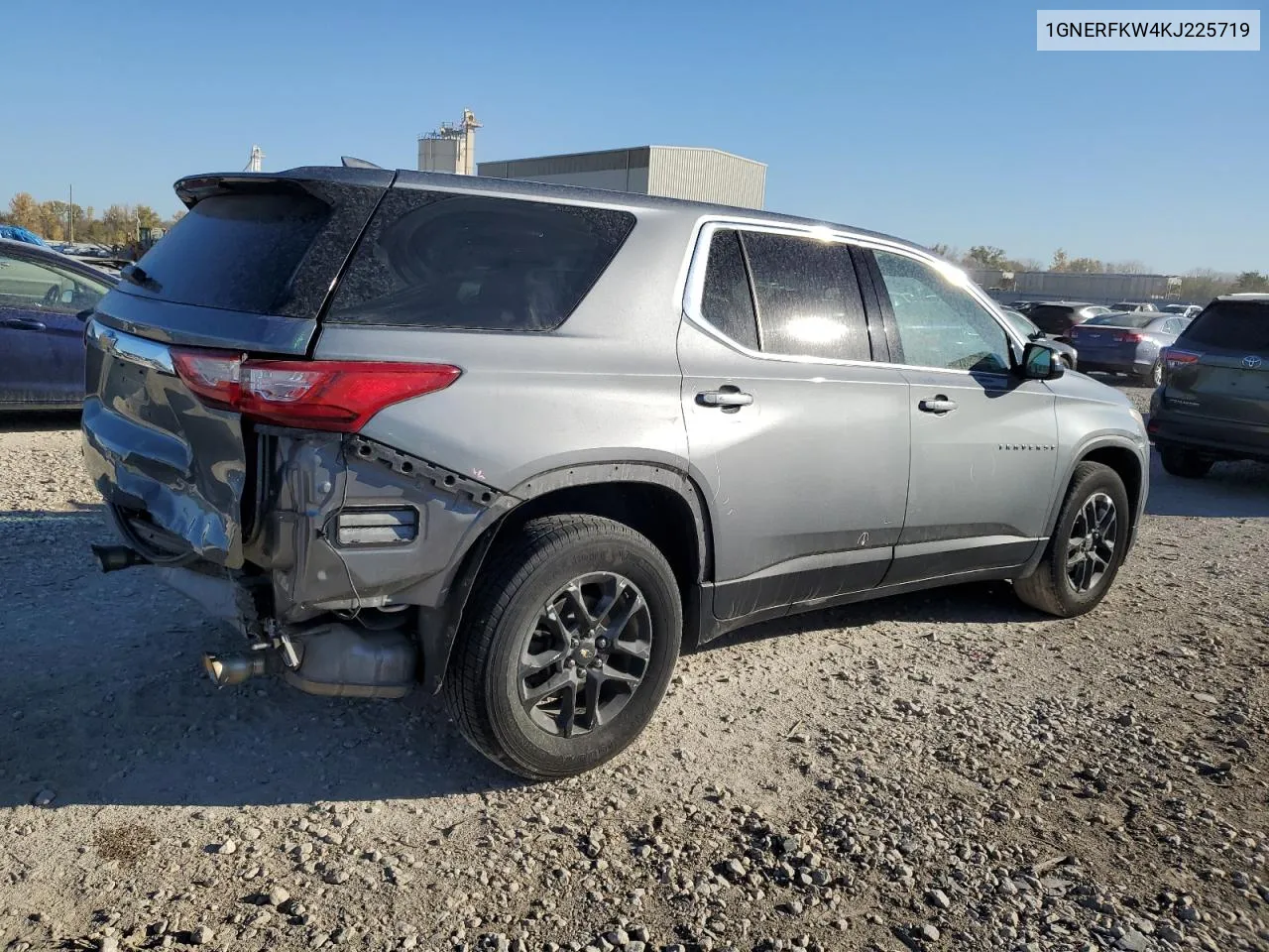 2019 Chevrolet Traverse Ls VIN: 1GNERFKW4KJ225719 Lot: 77186264