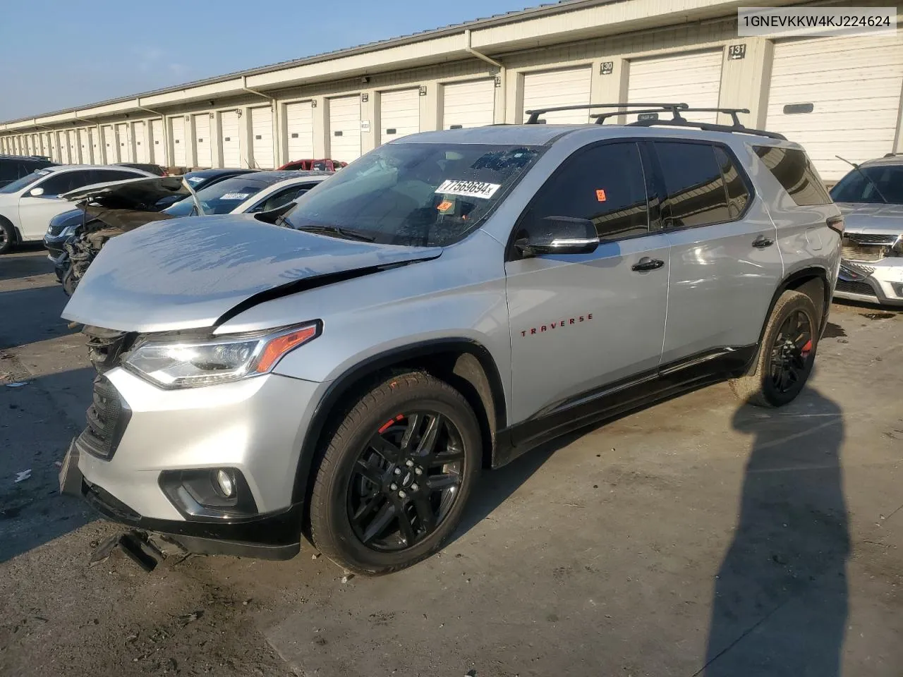 2019 Chevrolet Traverse Premier VIN: 1GNEVKKW4KJ224624 Lot: 77569694