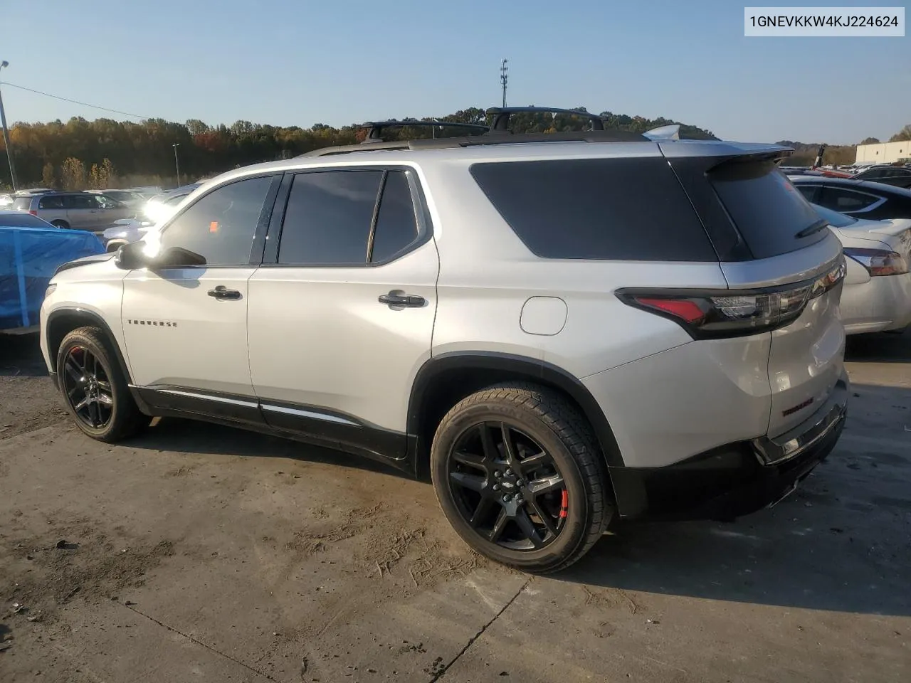 2019 Chevrolet Traverse Premier VIN: 1GNEVKKW4KJ224624 Lot: 77569694