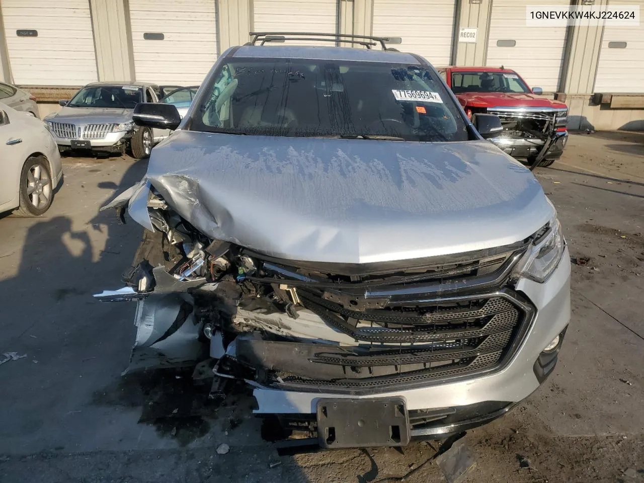 2019 Chevrolet Traverse Premier VIN: 1GNEVKKW4KJ224624 Lot: 77569694