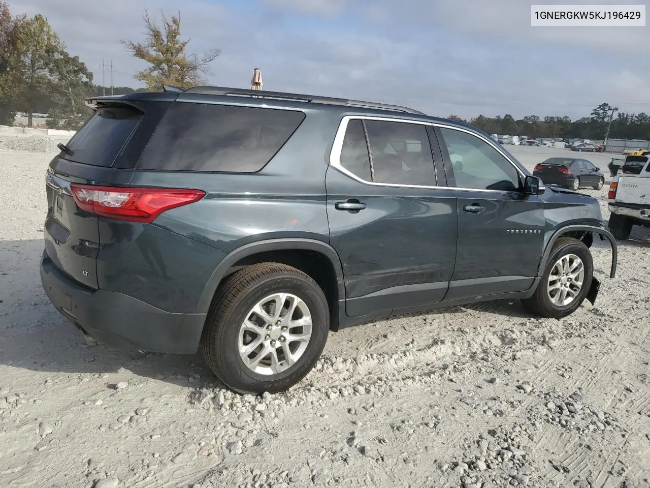 2019 Chevrolet Traverse Lt VIN: 1GNERGKW5KJ196429 Lot: 77909154