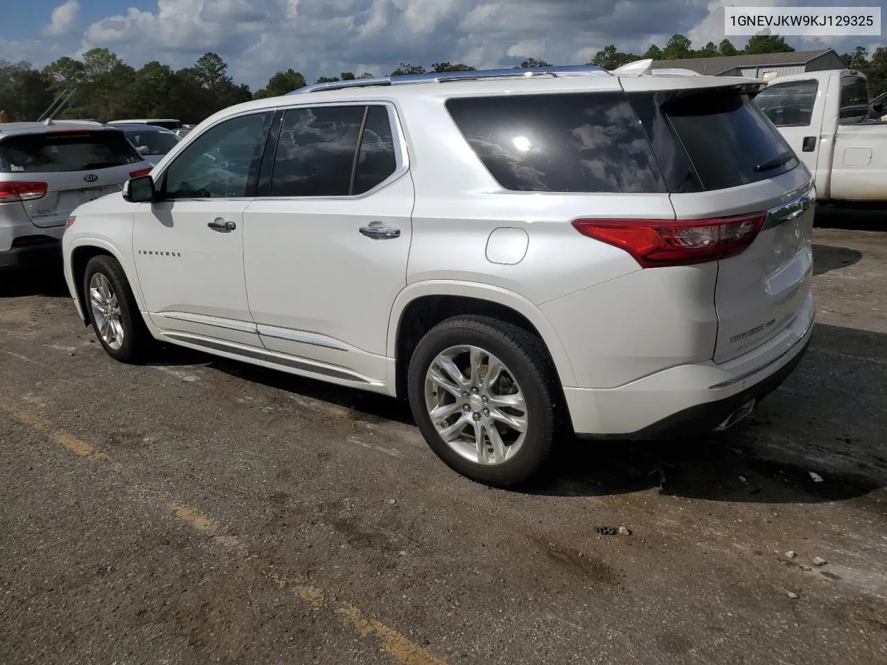 2019 Chevrolet Traverse High Country VIN: 1GNEVJKW9KJ129325 Lot: 78044564