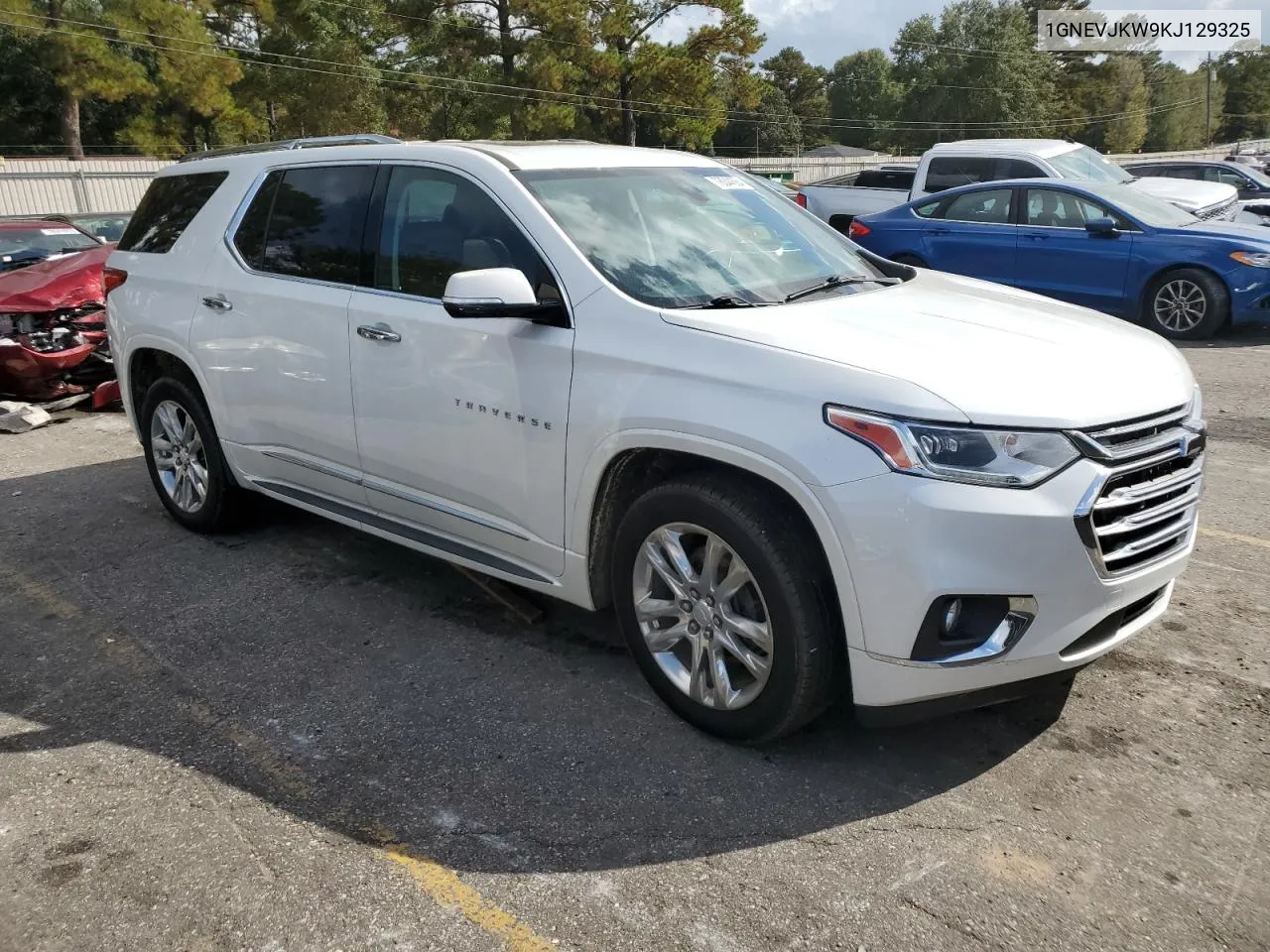 2019 Chevrolet Traverse High Country VIN: 1GNEVJKW9KJ129325 Lot: 78044564