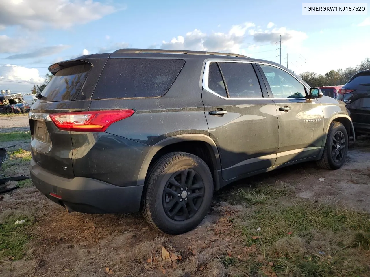 2019 Chevrolet Traverse Lt VIN: 1GNERGKW1KJ187520 Lot: 78052854