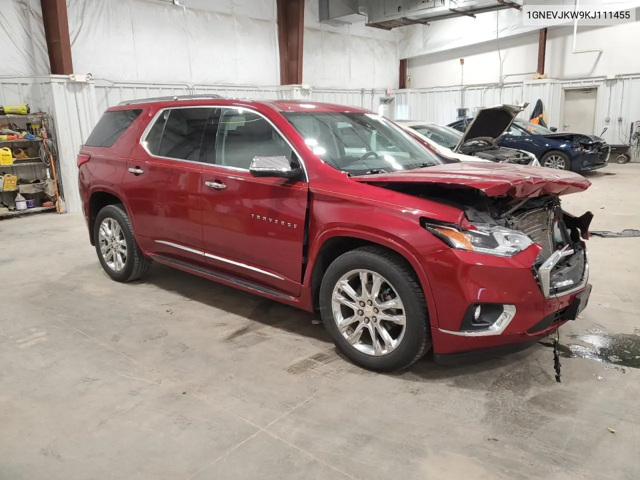 2019 Chevrolet Traverse High Country VIN: 1GNEVJKW9KJ111455 Lot: 78700394