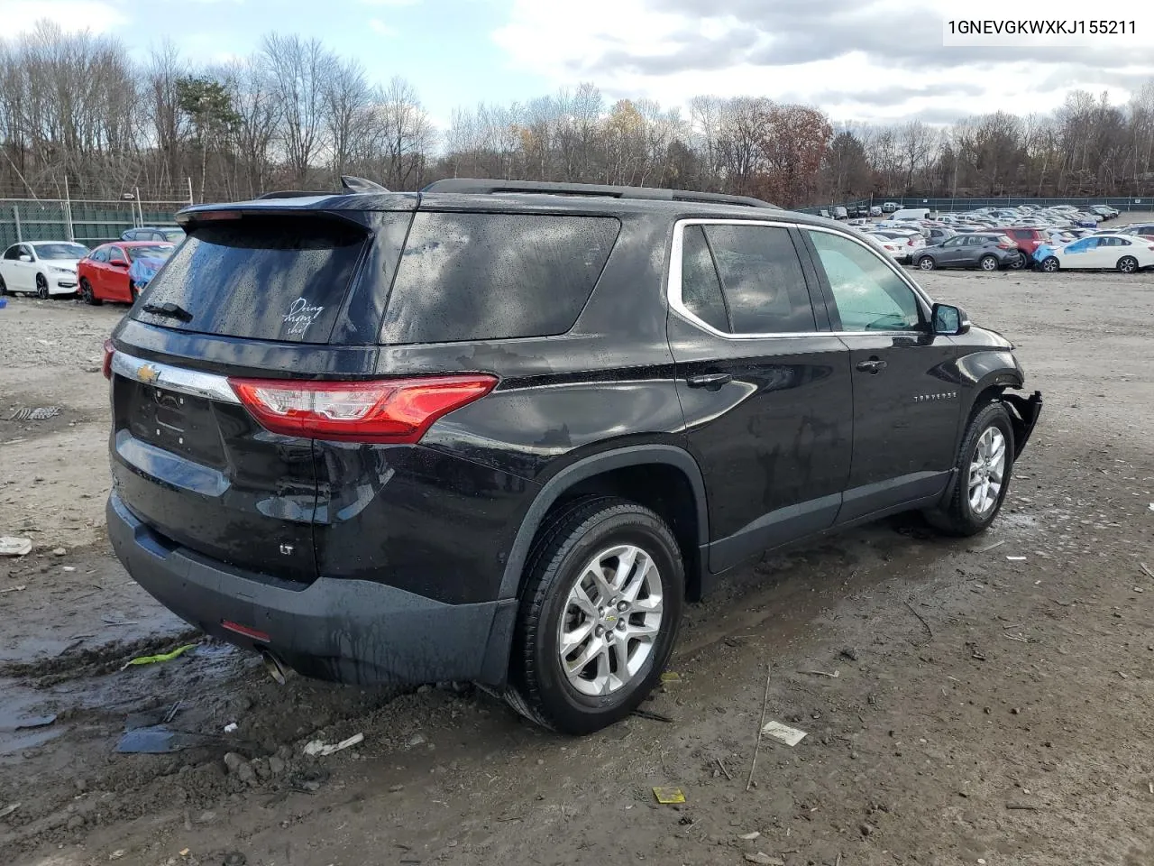 2019 Chevrolet Traverse Lt VIN: 1GNEVGKWXKJ155211 Lot: 79119504