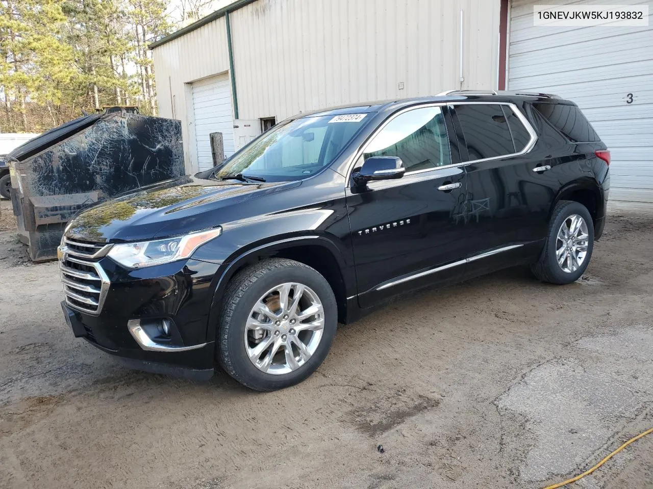 2019 Chevrolet Traverse High Country VIN: 1GNEVJKW5KJ193832 Lot: 79472374