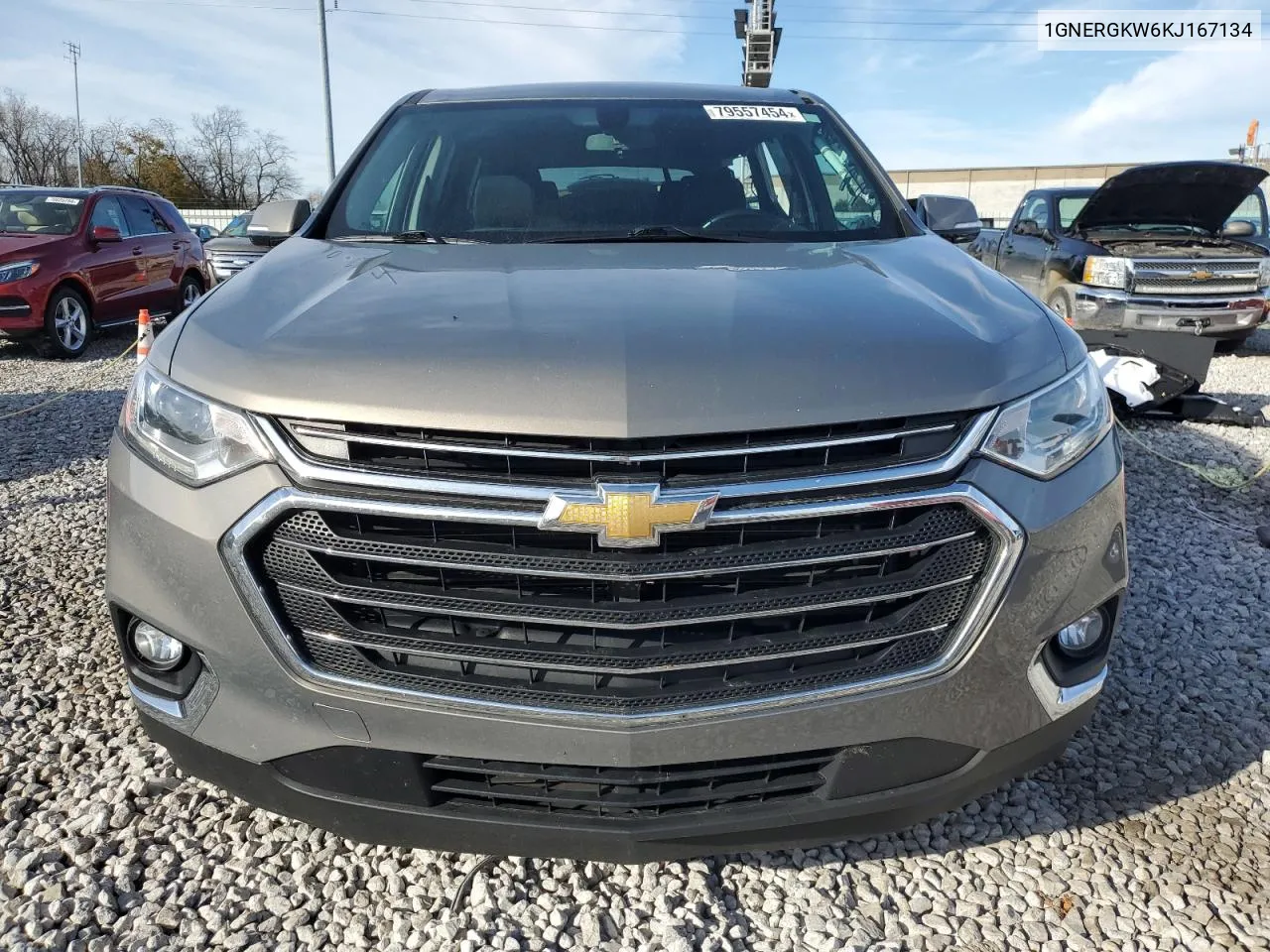 2019 Chevrolet Traverse Lt VIN: 1GNERGKW6KJ167134 Lot: 79557454