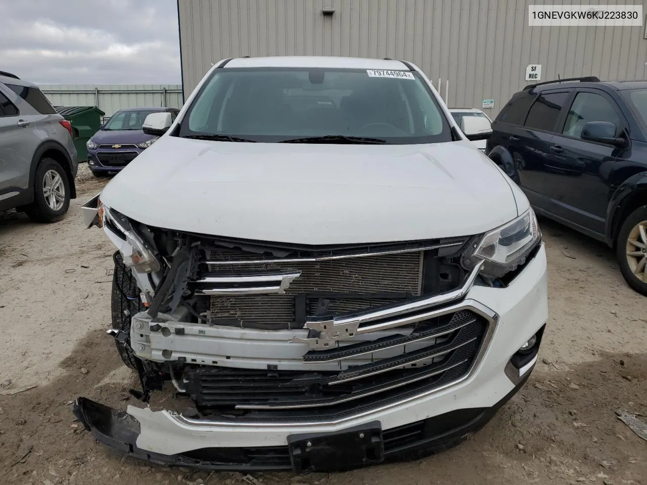 2019 Chevrolet Traverse Lt VIN: 1GNEVGKW6KJ223830 Lot: 79744964