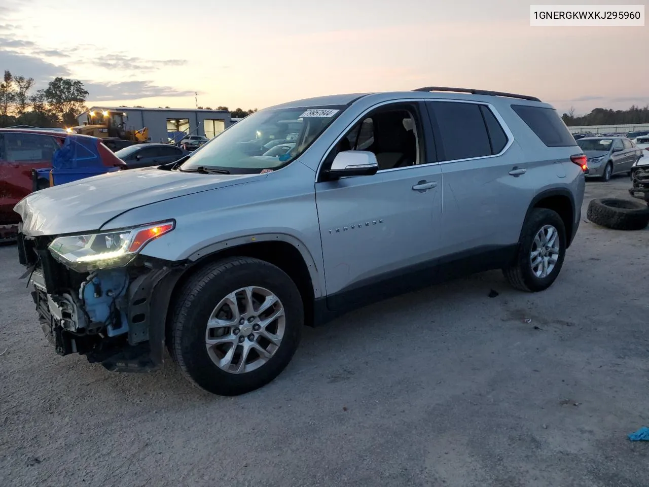 2019 Chevrolet Traverse Lt VIN: 1GNERGKWXKJ295960 Lot: 79957844