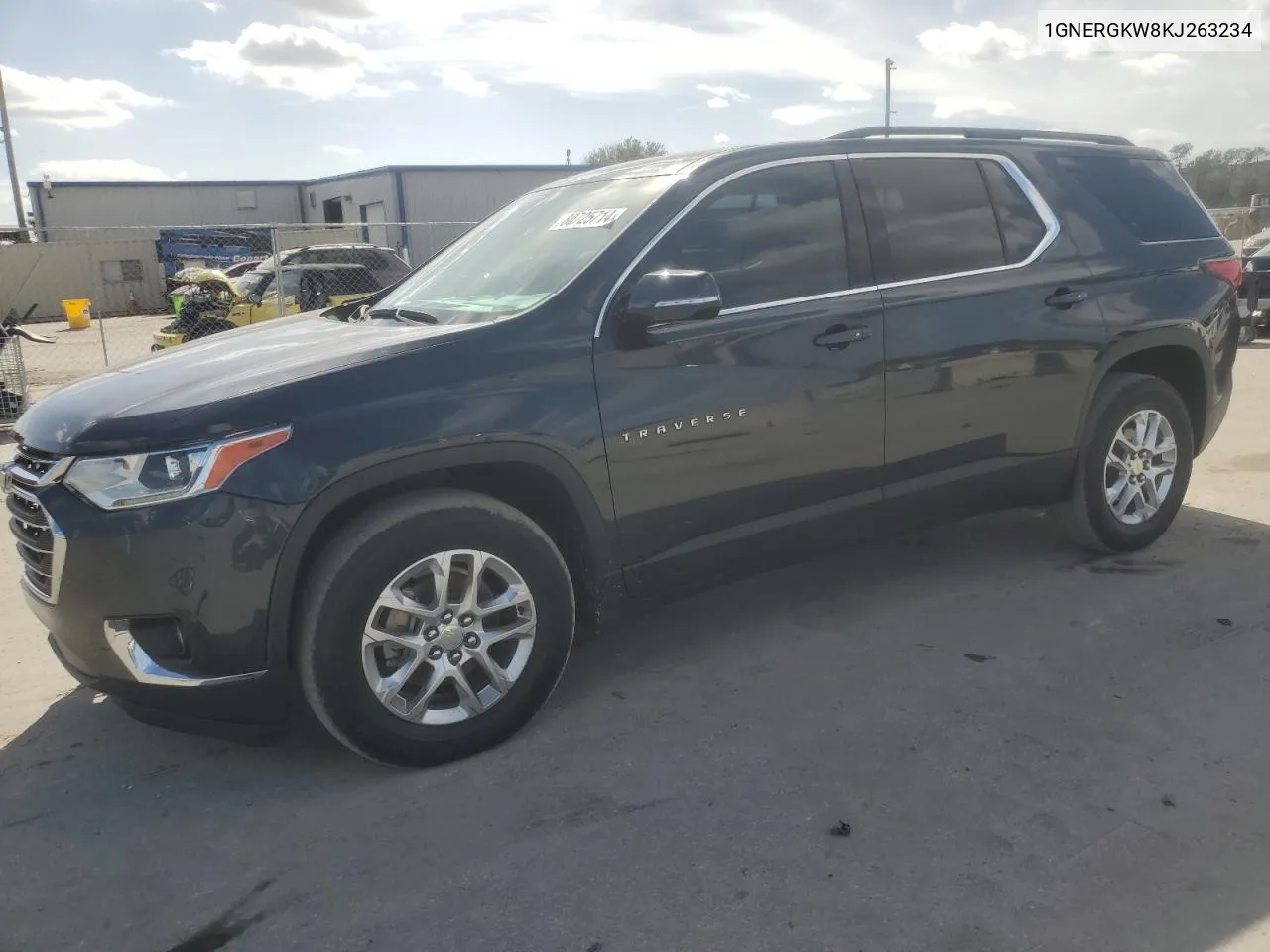 2019 Chevrolet Traverse Lt VIN: 1GNERGKW8KJ263234 Lot: 80725714