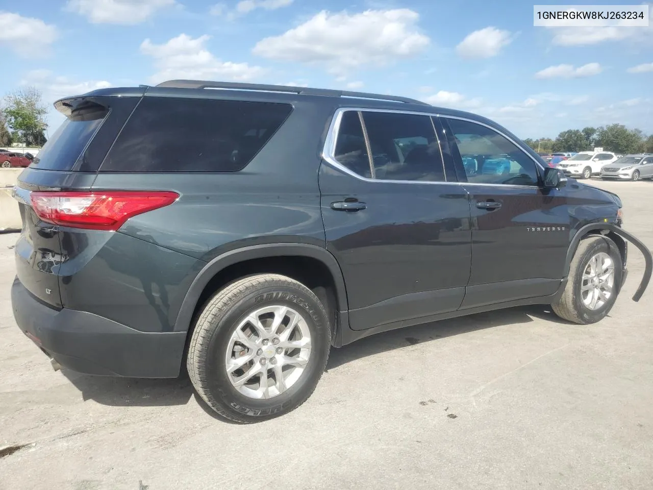 2019 Chevrolet Traverse Lt VIN: 1GNERGKW8KJ263234 Lot: 80725714