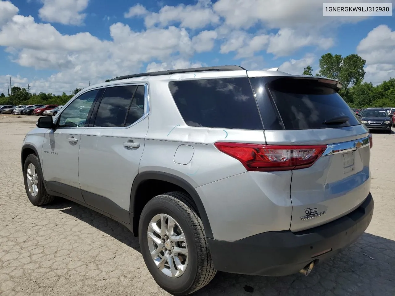 2020 Chevrolet Traverse Lt VIN: 1GNERGKW9LJ312930 Lot: 57708324