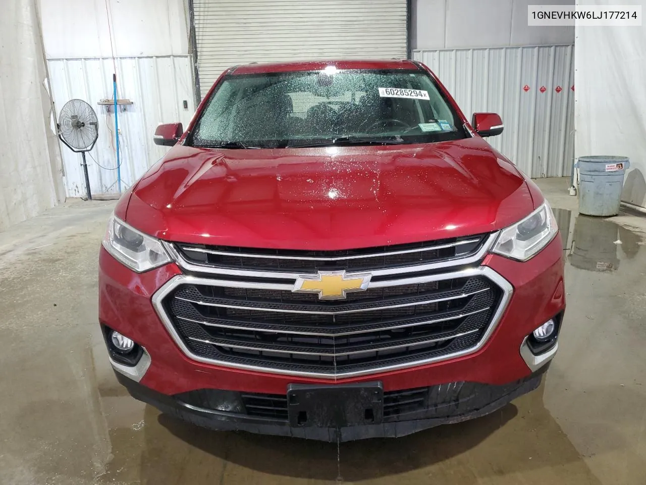 2020 Chevrolet Traverse Lt VIN: 1GNEVHKW6LJ177214 Lot: 60285294