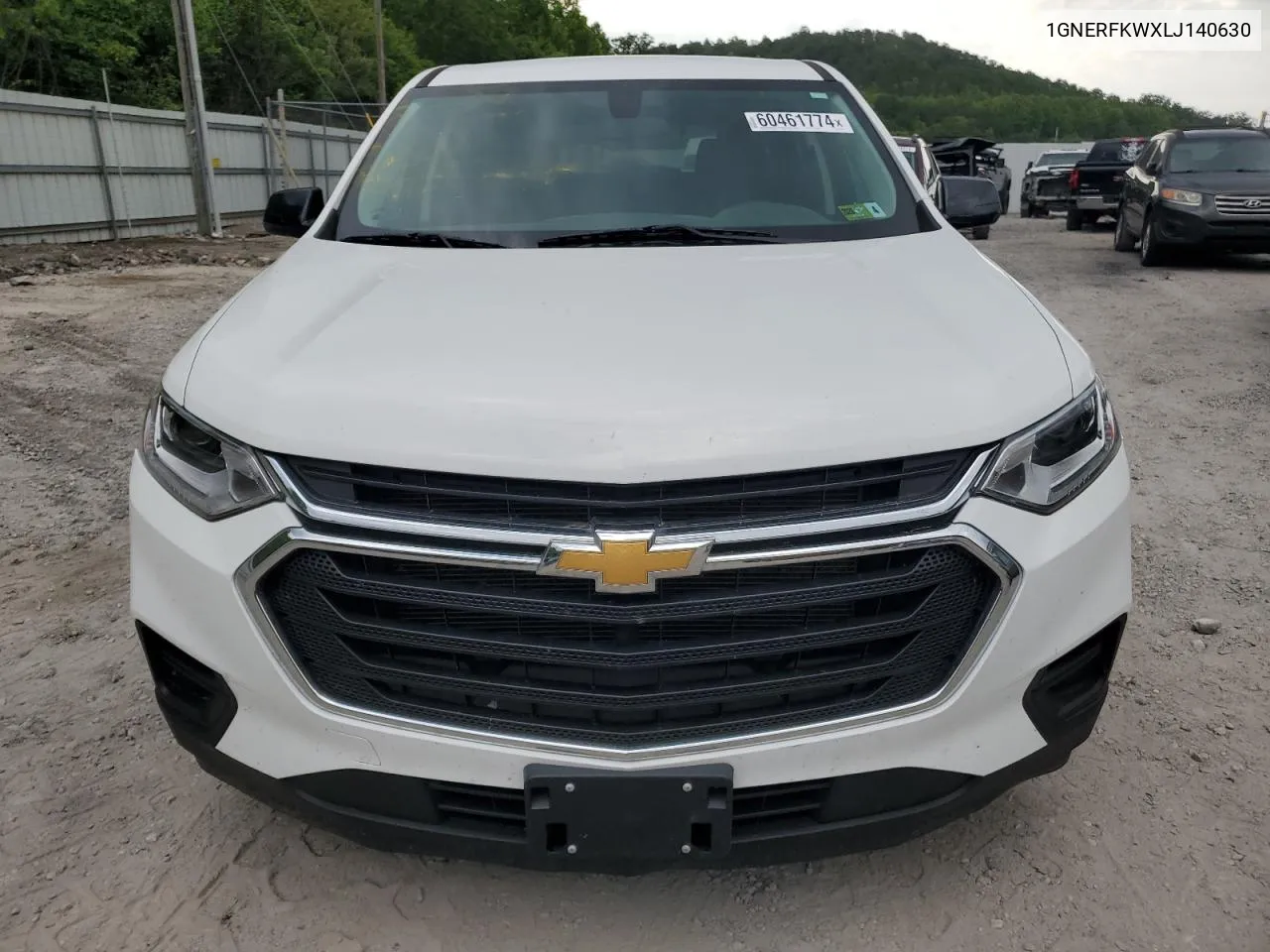 1GNERFKWXLJ140630 2020 Chevrolet Traverse Ls