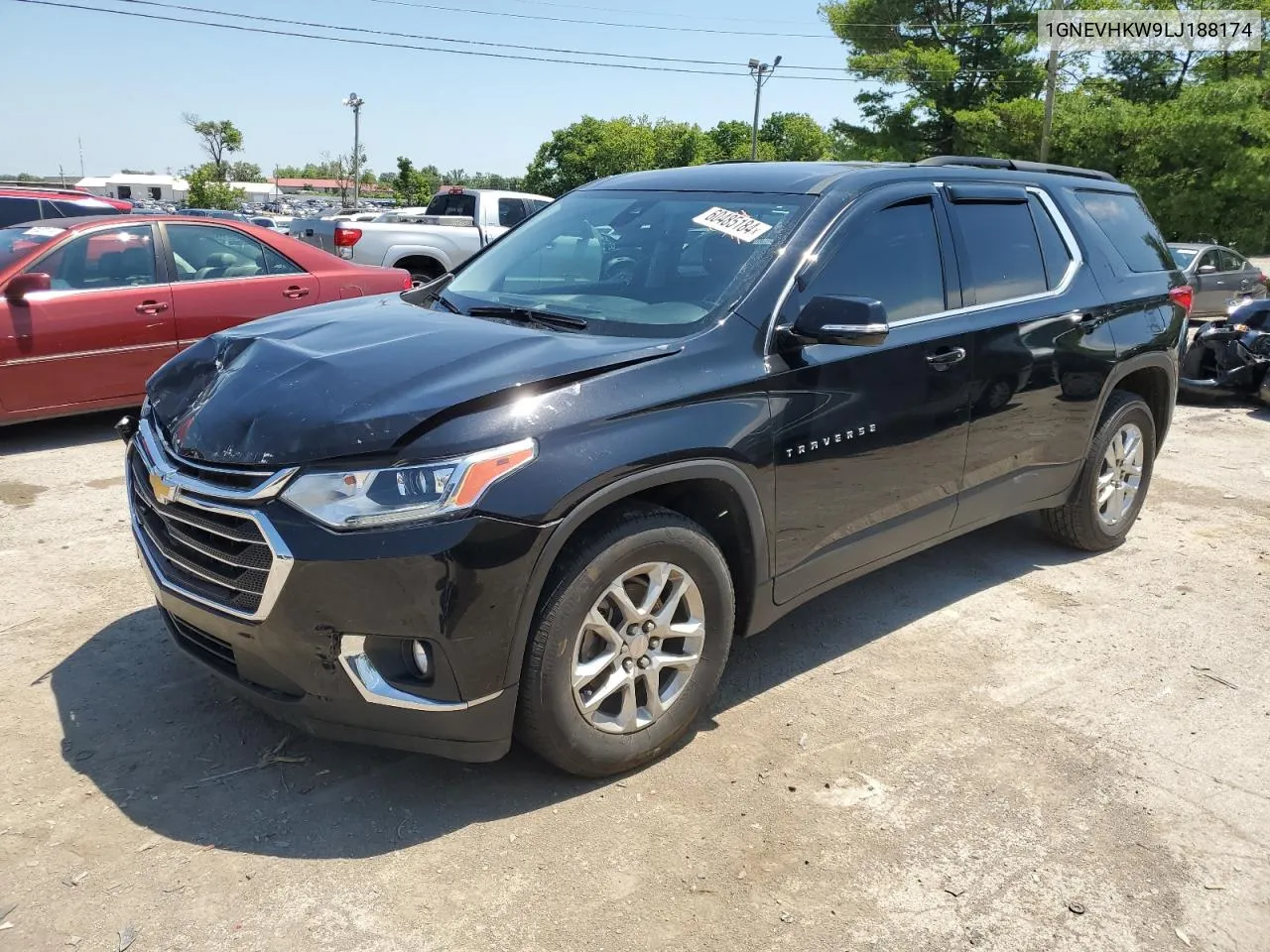 2020 Chevrolet Traverse Lt VIN: 1GNEVHKW9LJ188174 Lot: 60485184