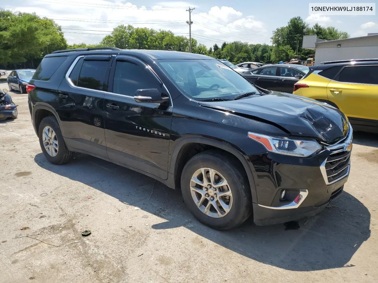 2020 Chevrolet Traverse Lt VIN: 1GNEVHKW9LJ188174 Lot: 60485184