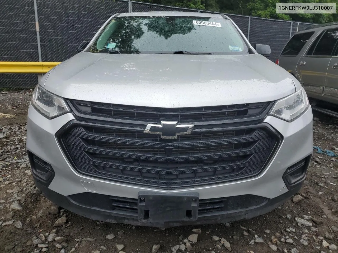 2020 Chevrolet Traverse Ls VIN: 1GNERFKW9LJ310007 Lot: 60953464