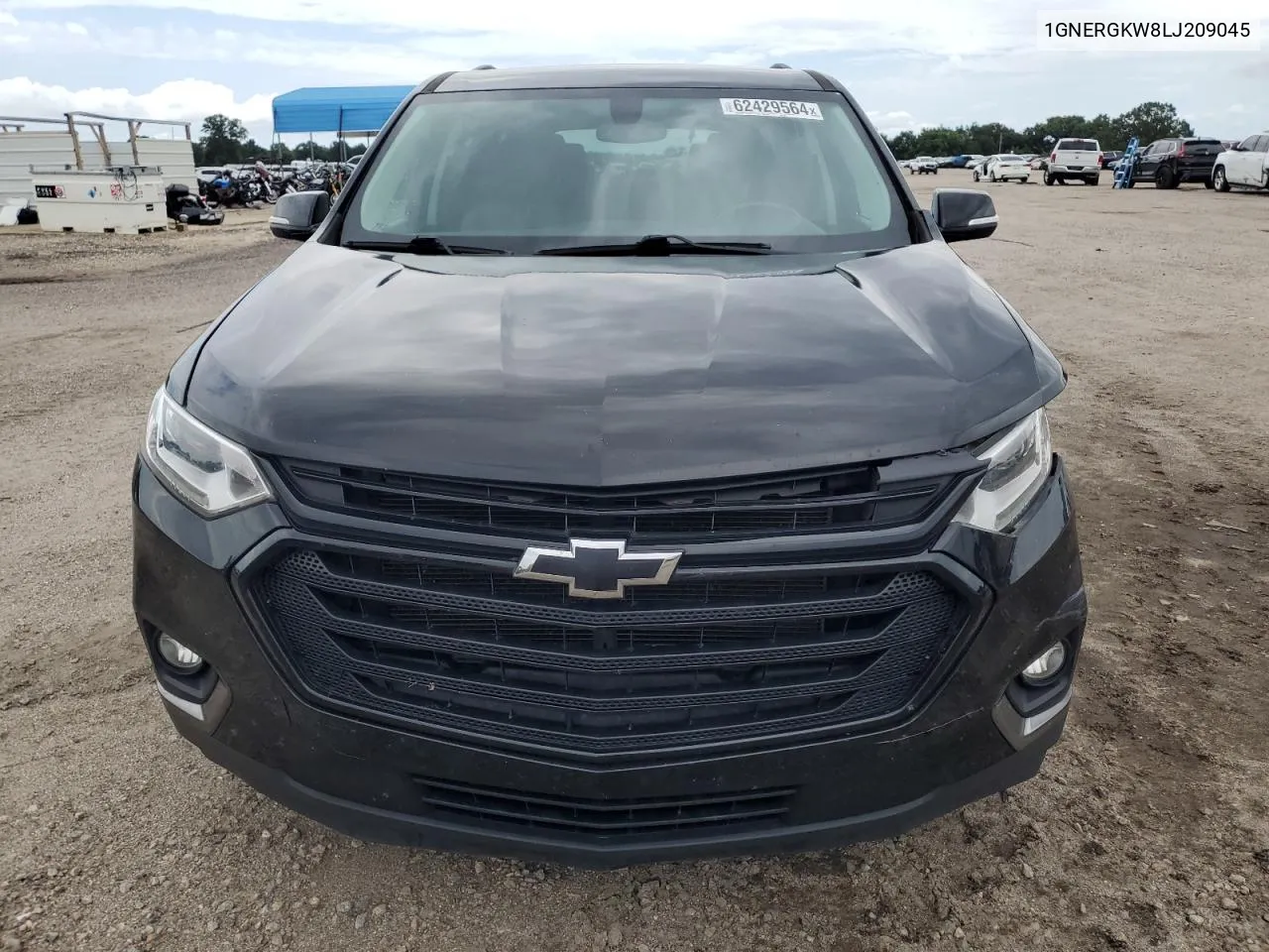 1GNERGKW8LJ209045 2020 Chevrolet Traverse Lt