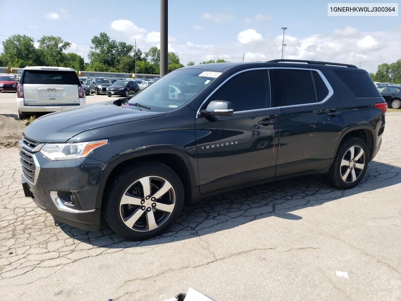 1GNERHKW0LJ300364 2020 Chevrolet Traverse Lt