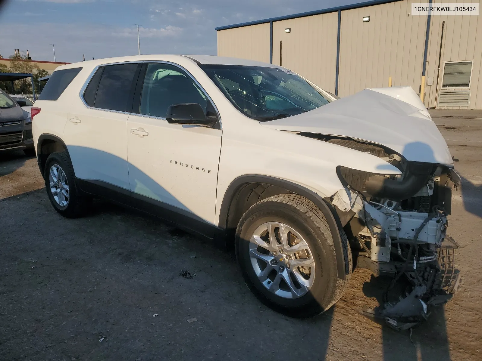 1GNERFKW0LJ105434 2020 Chevrolet Traverse Ls