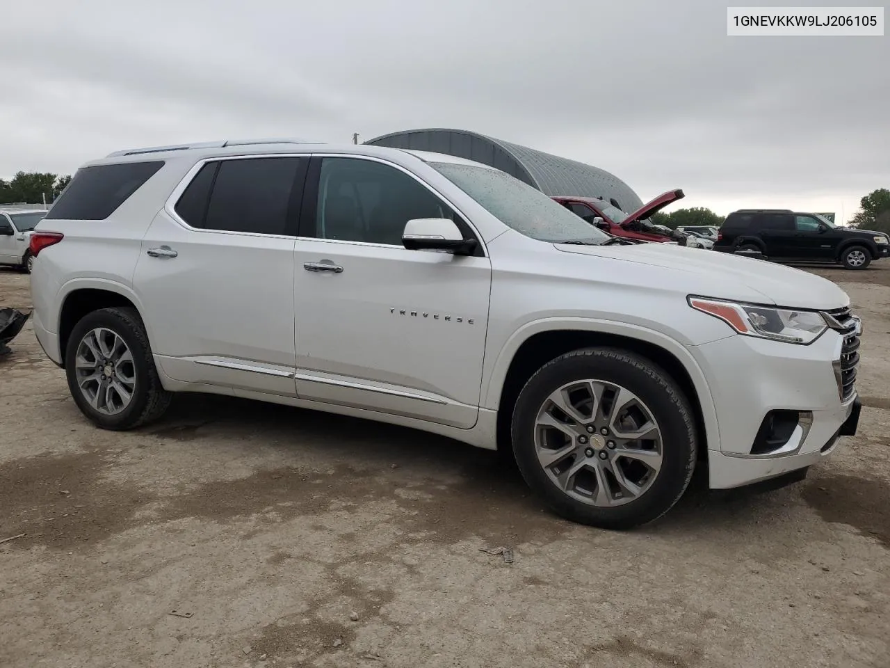 2020 Chevrolet Traverse Premier VIN: 1GNEVKKW9LJ206105 Lot: 62703694