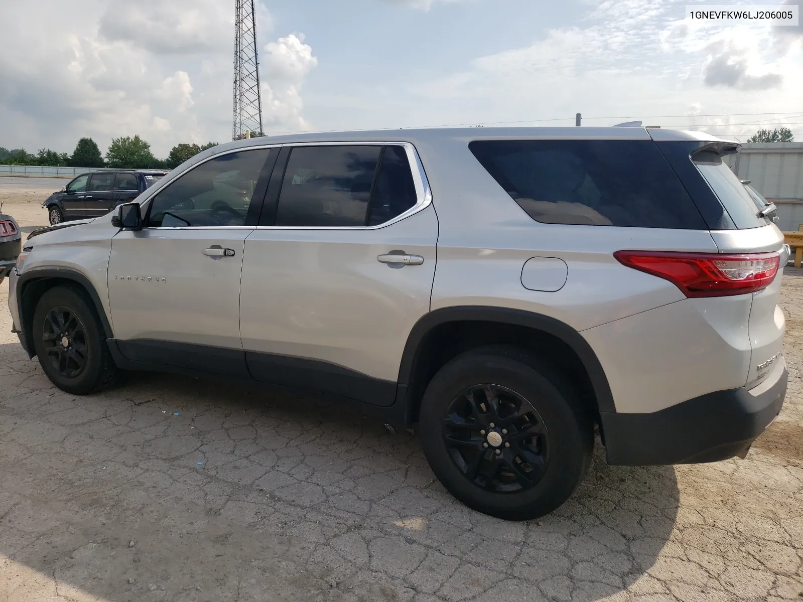 2020 Chevrolet Traverse Ls VIN: 1GNEVFKW6LJ206005 Lot: 64072464