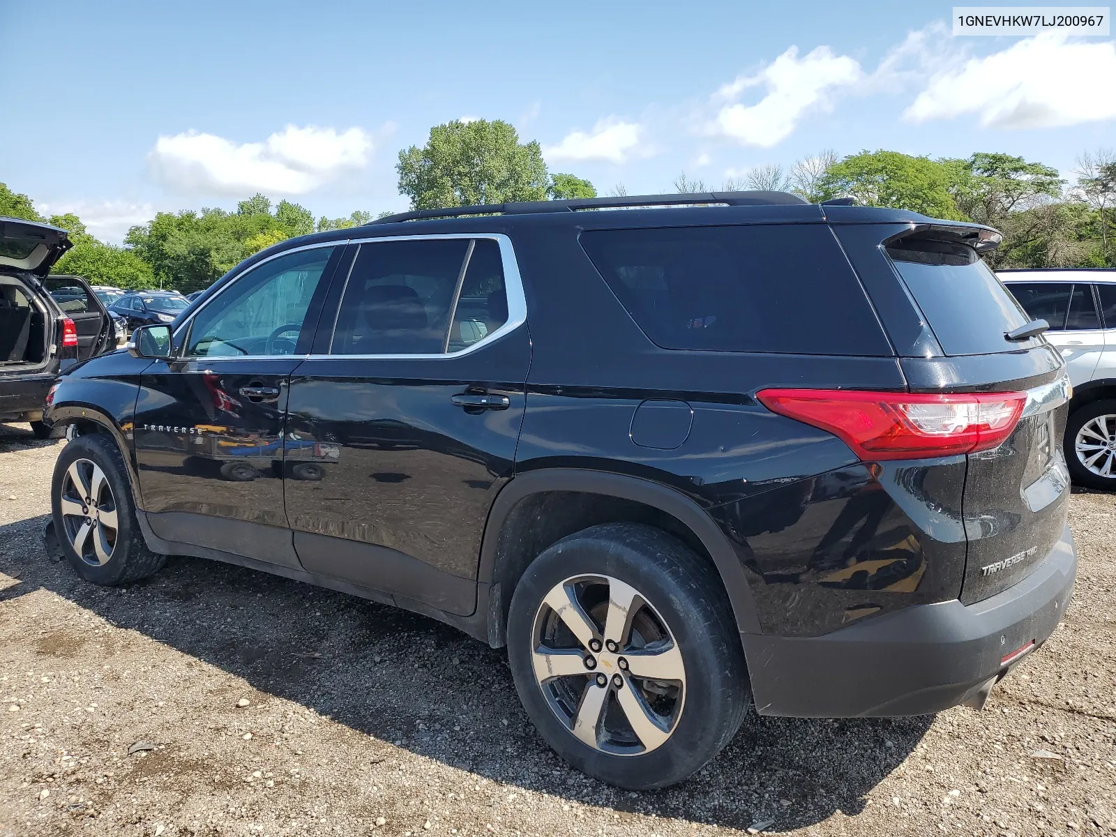 1GNEVHKW7LJ200967 2020 Chevrolet Traverse Lt