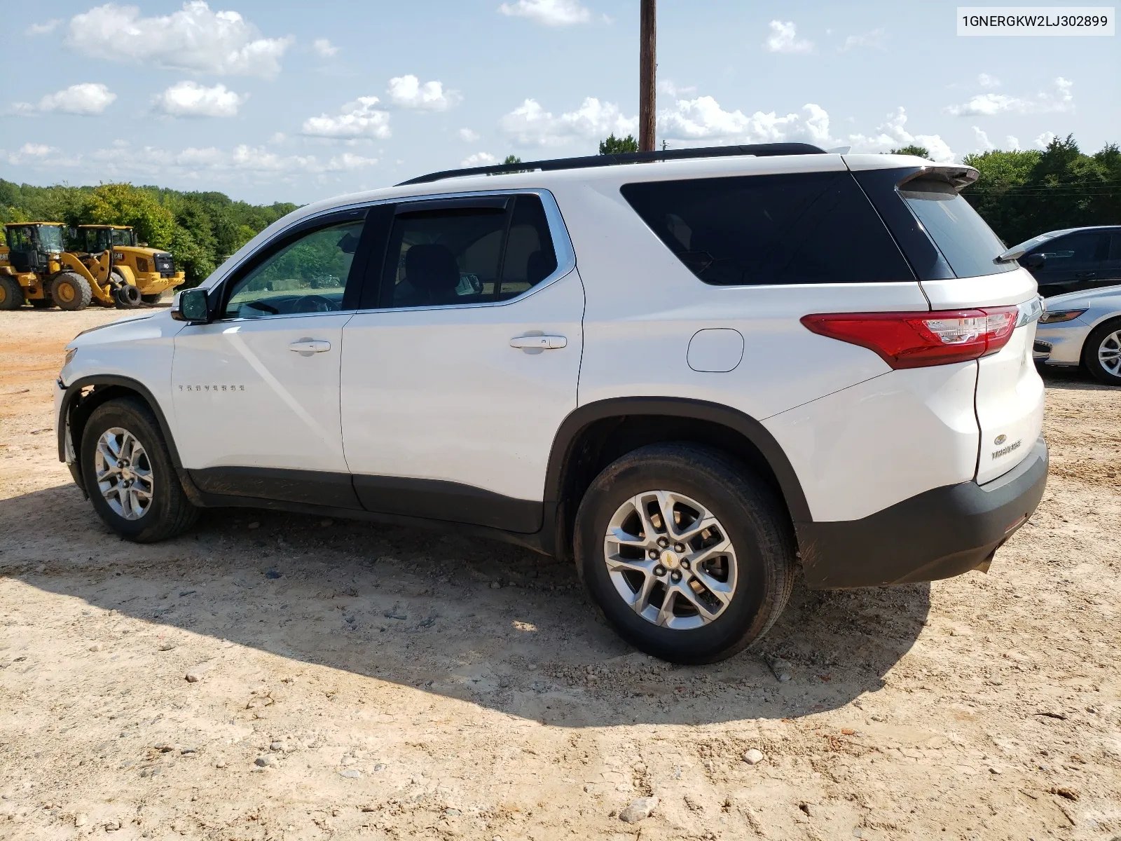 2020 Chevrolet Traverse Lt VIN: 1GNERGKW2LJ302899 Lot: 65524764