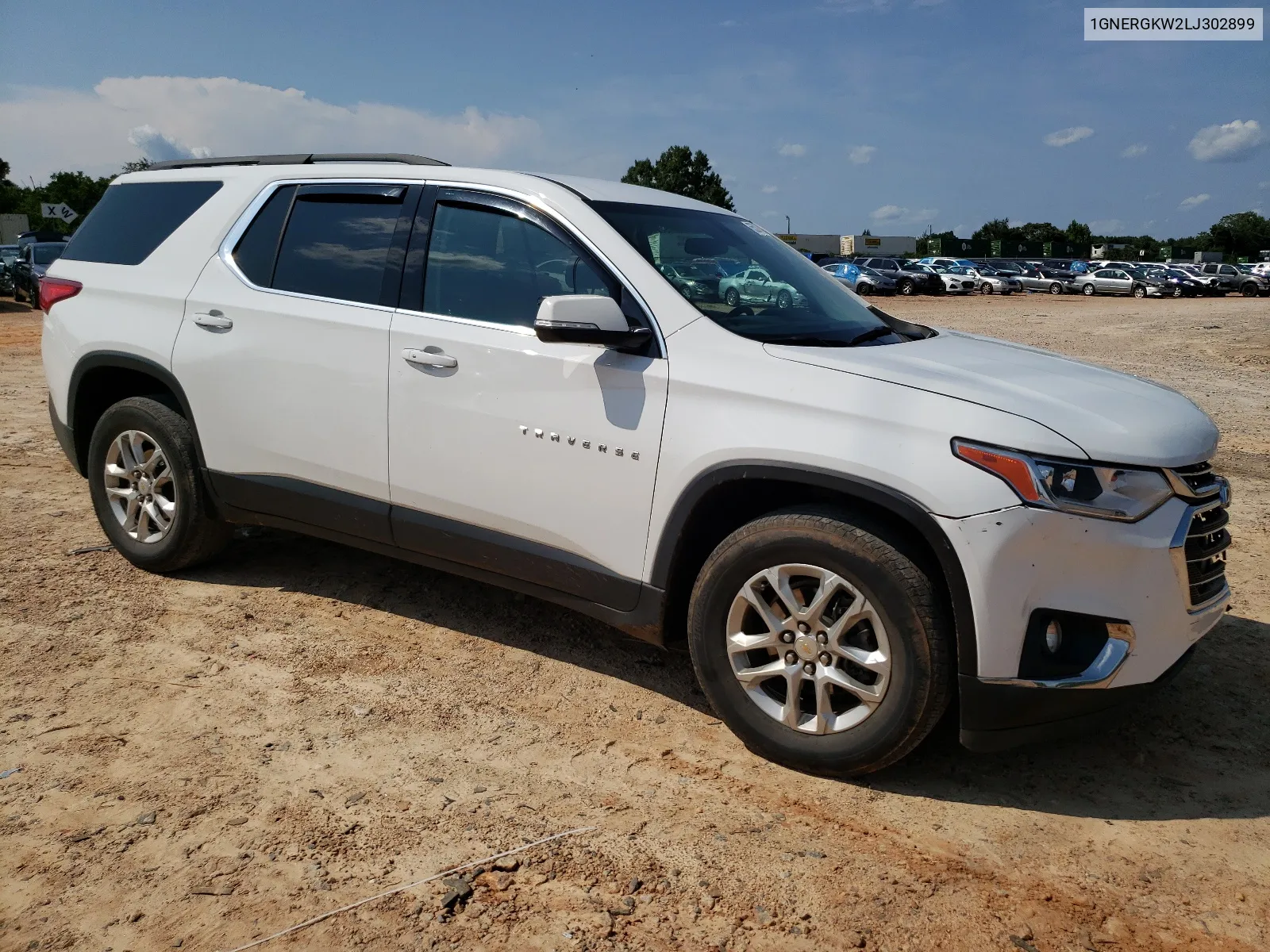 2020 Chevrolet Traverse Lt VIN: 1GNERGKW2LJ302899 Lot: 65524764