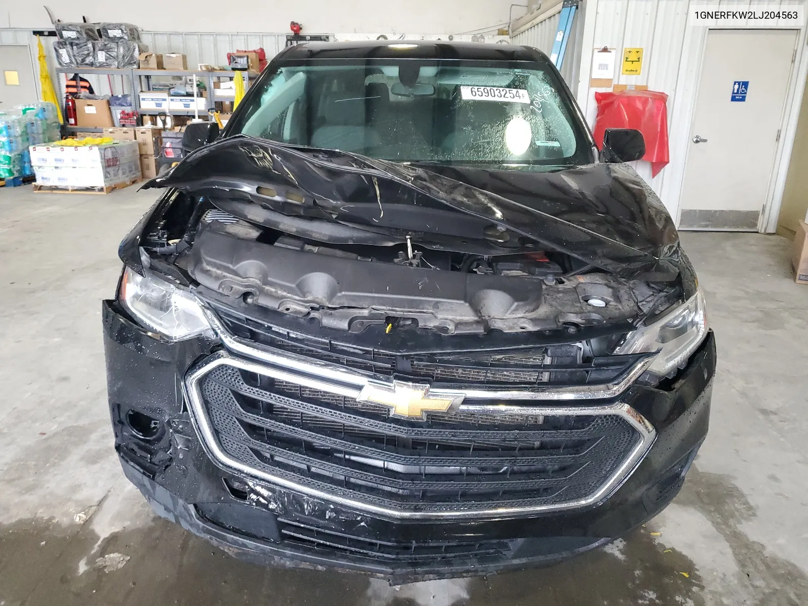 1GNERFKW2LJ204563 2020 Chevrolet Traverse Ls