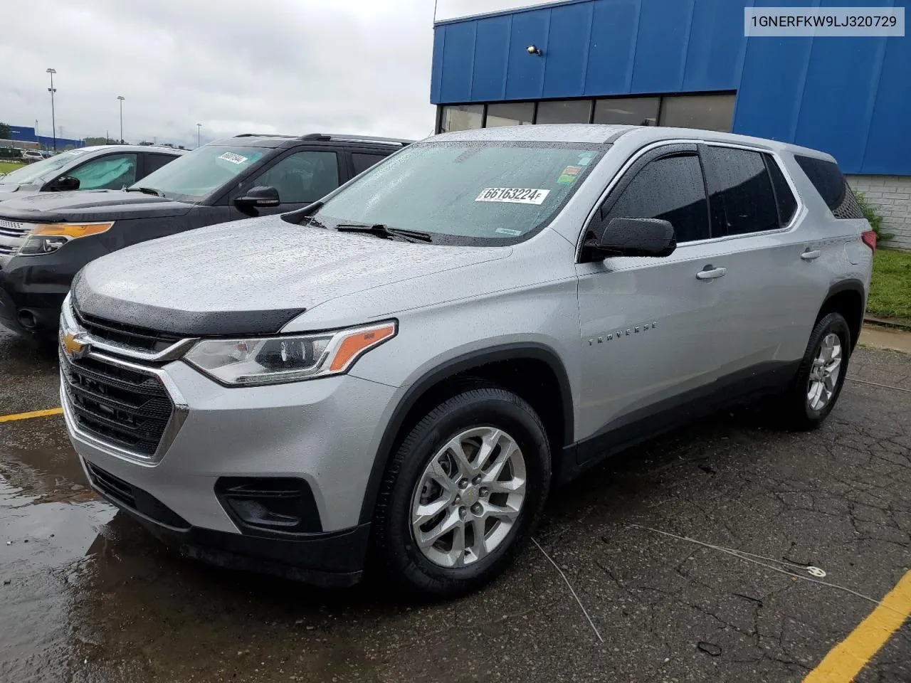 2020 Chevrolet Traverse Ls VIN: 1GNERFKW9LJ320729 Lot: 66163224